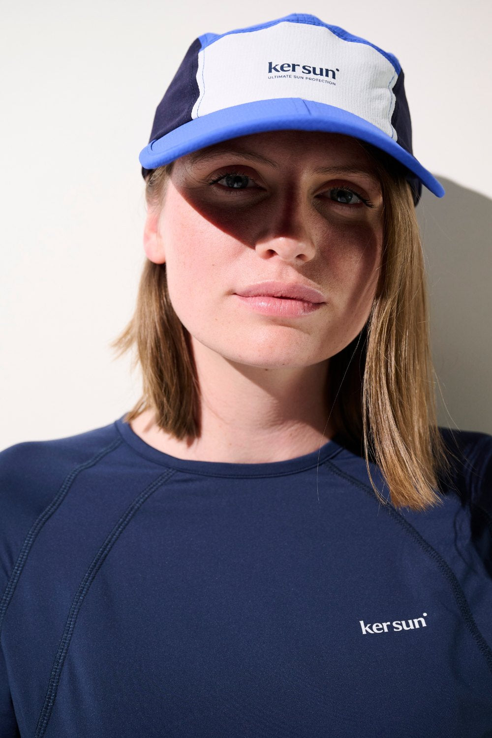 Casquette anti-UV - Sequoia bleue de Ker Sun, légère et confortable pour femme, offrant protection solaire UPF 50+.