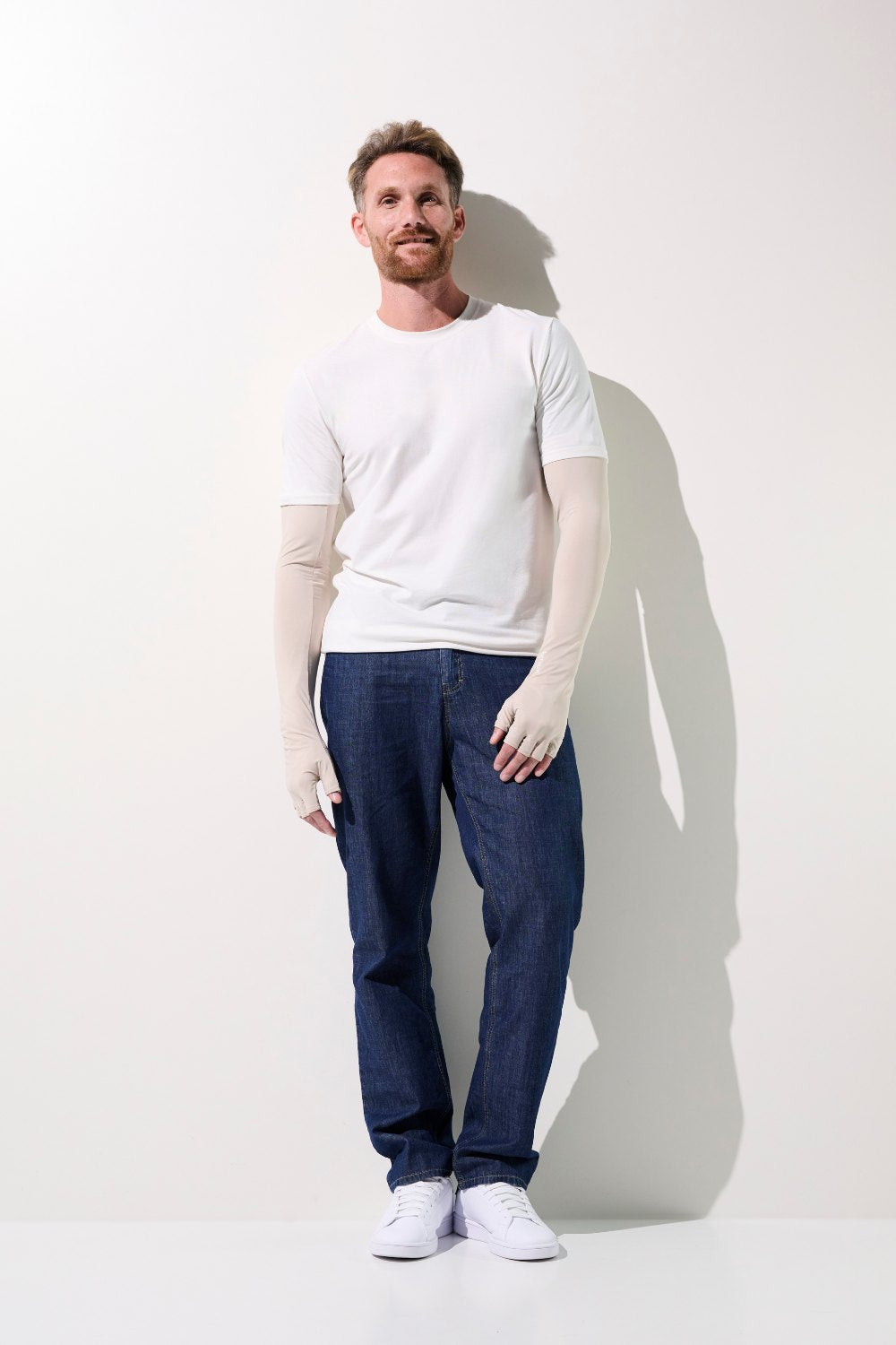 UV-halvhandsker med ærmer - Mojave