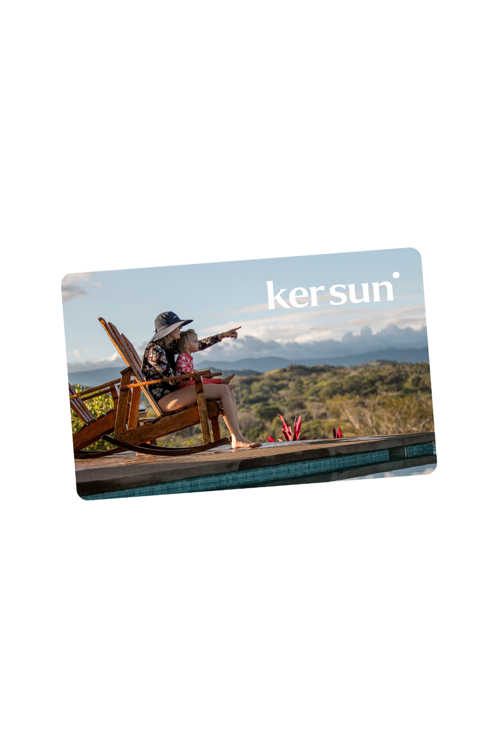 Carte Cadeau pour des vêtements anti-UV certifiés UPF 50+ de la marque Ker Sun.