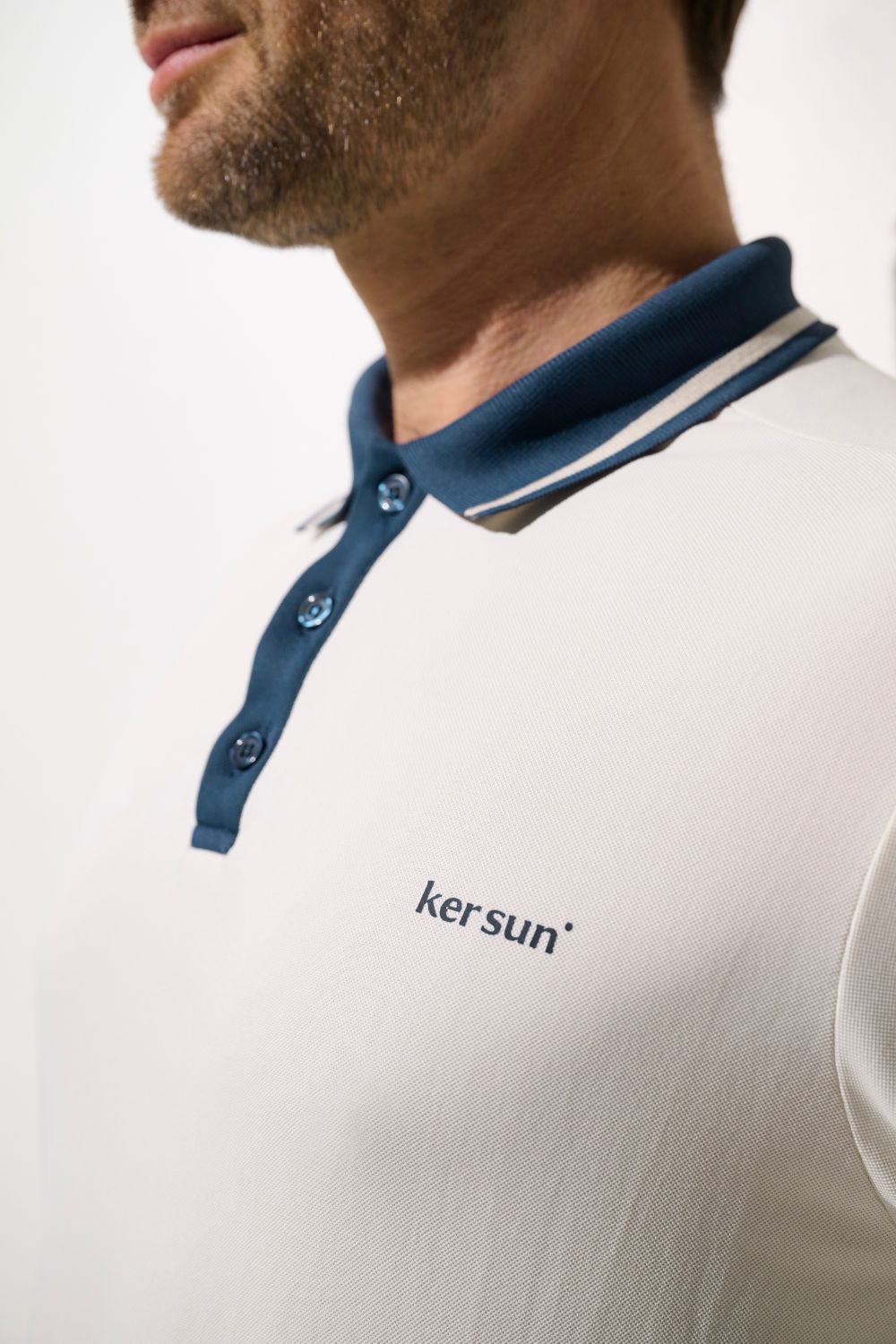 Polo anti-UV - Augusta pour homme, léger et respirant, avec protection solaire UPF 50+.