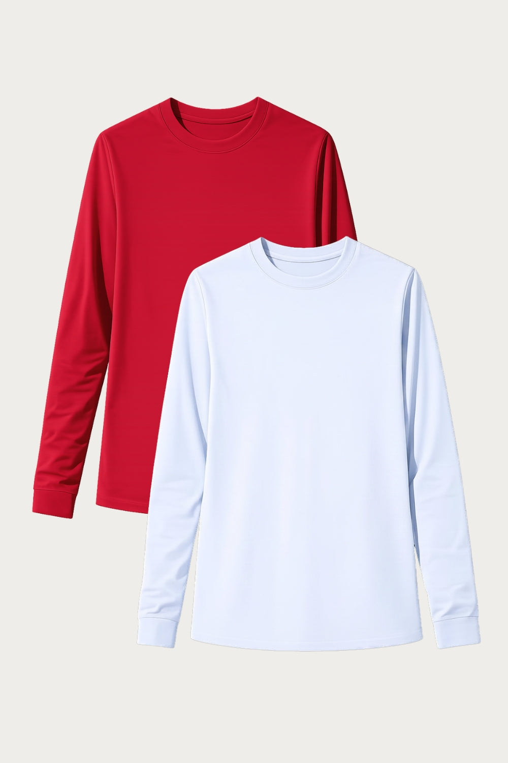 SÆT - 2 x UV T-shirt - Saint-Malo (Grenade/Nuage d'été)