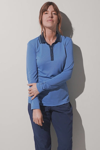 UV-poloskjorte - Augusta