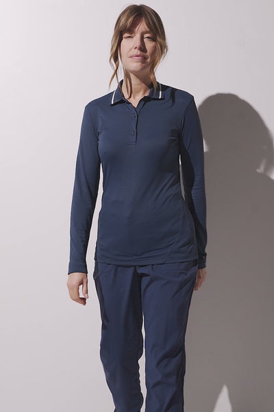 UV-poloskjorte - Augusta