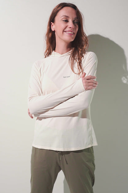 UV-T-shirt med hætte - Oasis