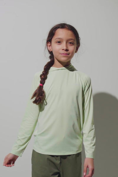 UV-T-shirt med hætte - Oasis